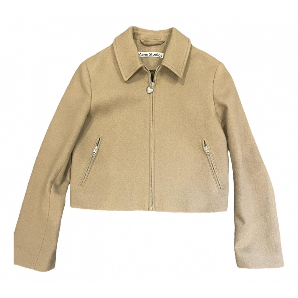 Acne Studios Cropped Wool Jacket - Picture 2 of 10